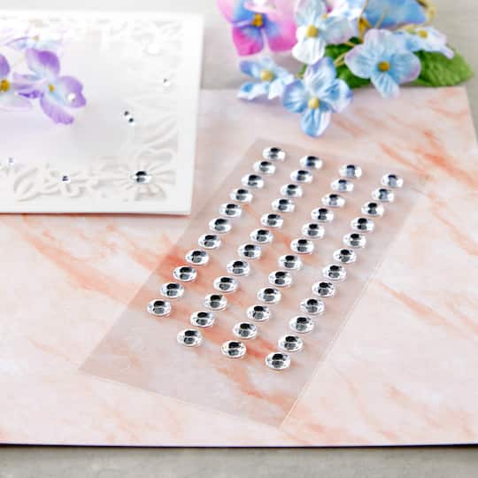 3mm Clear Adhesive Rhinestones by Recollections™